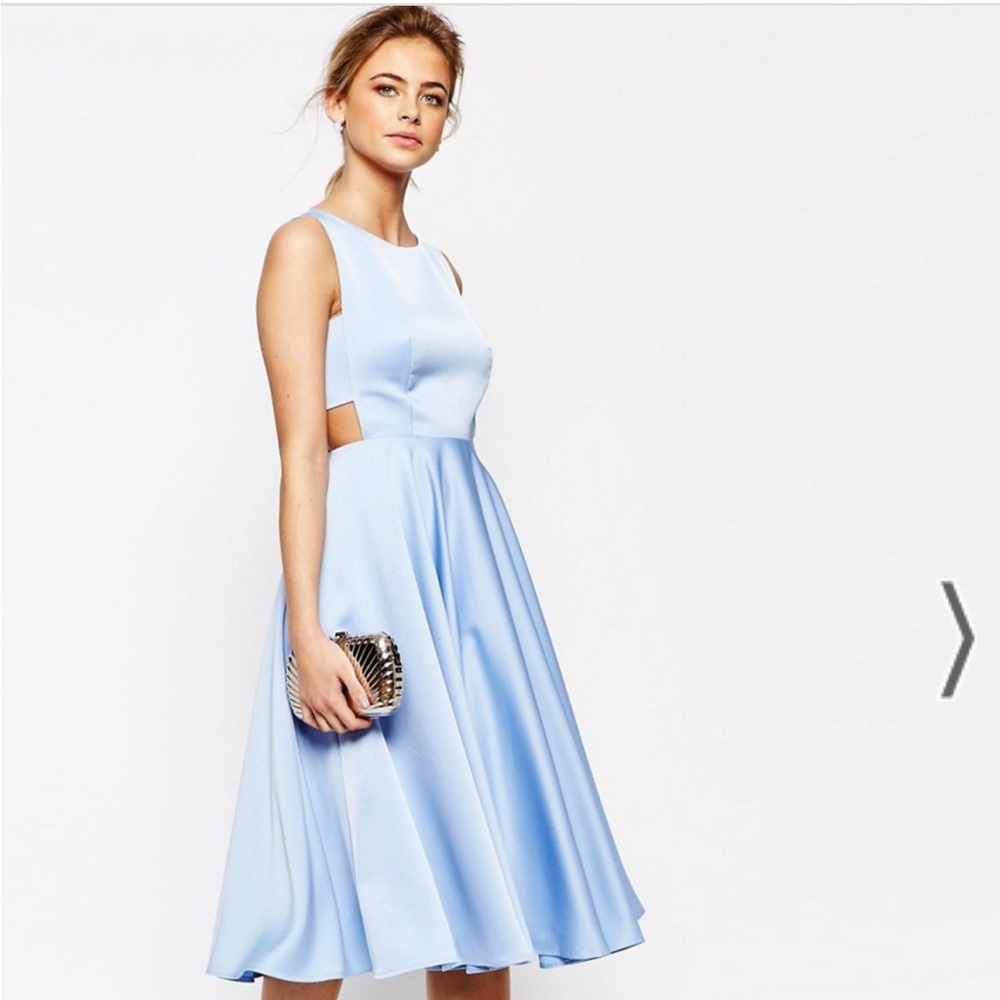 Ted Baker powder blue cocktail dress
